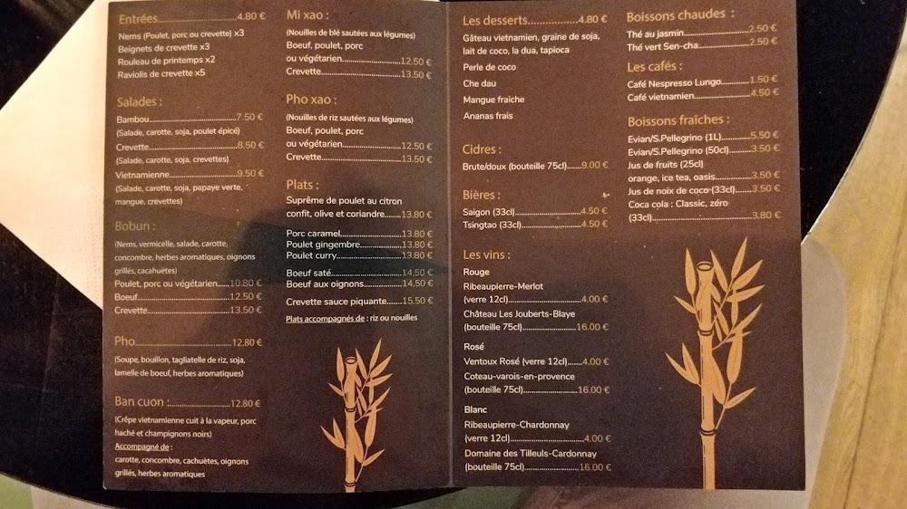 Bambou - Menu Image 4